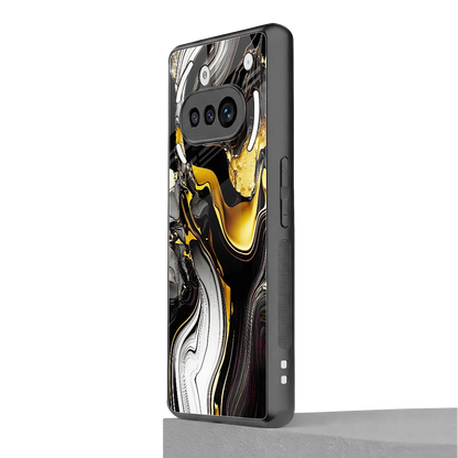 Bronze Glow nothing phone 3a mobile cover | shockproof glass phone case