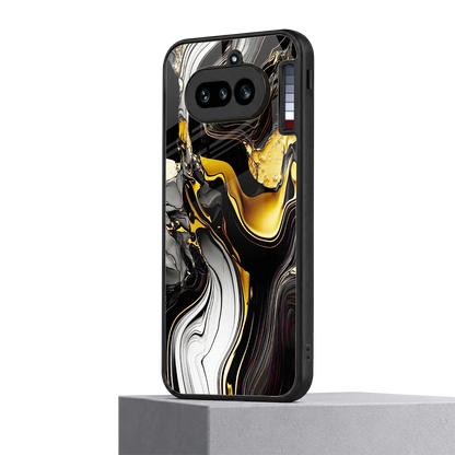 Bronze Glow nothing phone 4a mobile cover | shockproof glass phone case