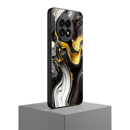 Bronze Glow oneplus 13r mobile cover | shockproof glass phone case