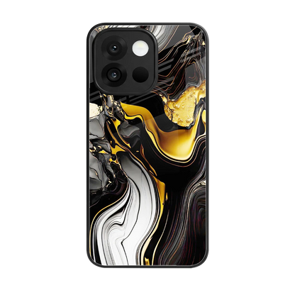 Bronze Glow back phone cover | glass case for oneplus 13s
