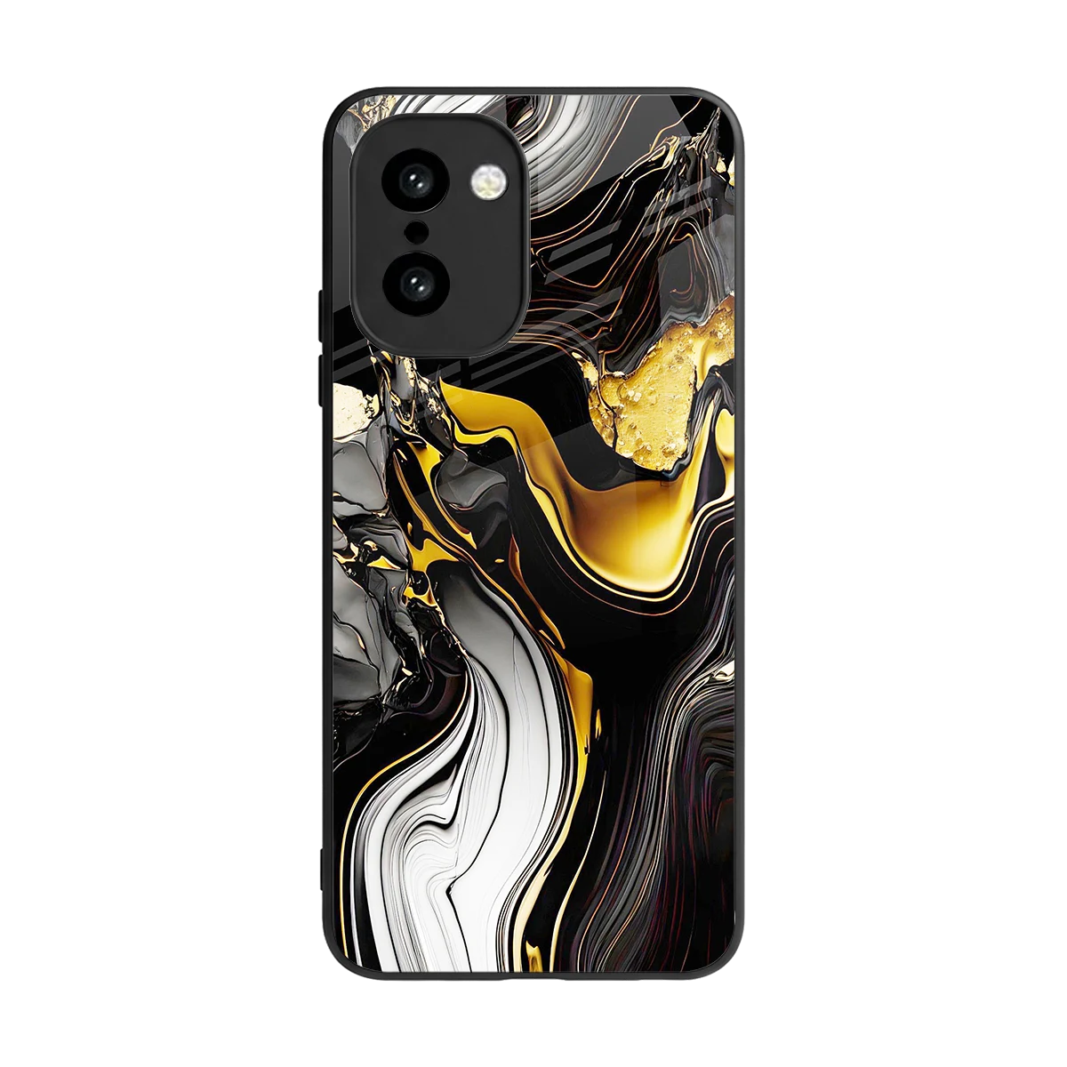 Bronze Glow back phone cover | glass case for oneplus 15r