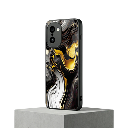 Bronze Glow oneplus 15r mobile cover | shockproof glass phone case