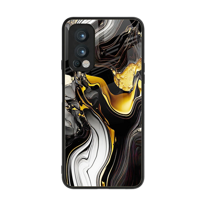 Bronze Glow back phone cover | glass case for oneplus nord 2