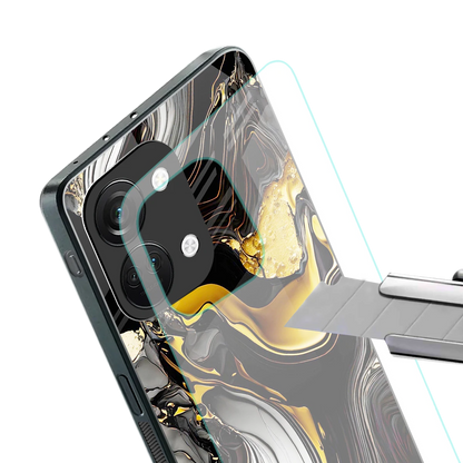 Bronze Glow stylish phone case for oneplus nord 3 | glossy glass and slim fit