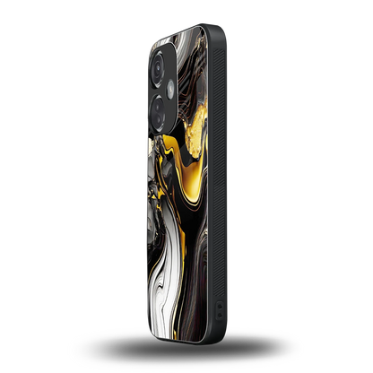 Bronze Glow oneplus nord ce 3 mobile cover | shockproof glass phone case