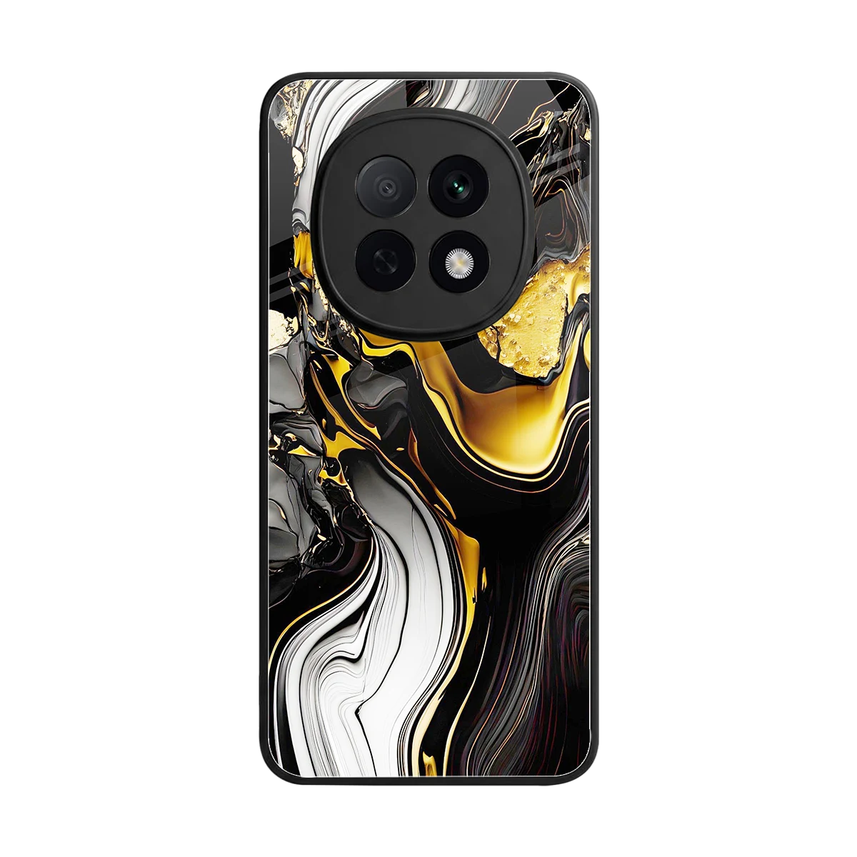 Bronze Glow back phone cover | glass case for oppo f29 pro 5g