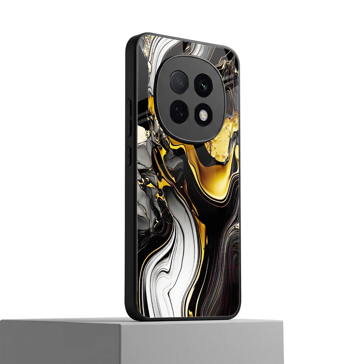 Bronze Glow oppo f29 pro 5g mobile cover | shockproof glass phone case