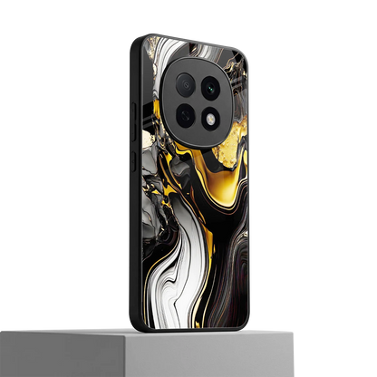Bronze Glow oppo f29 pro 5g mobile cover | shockproof glass phone case