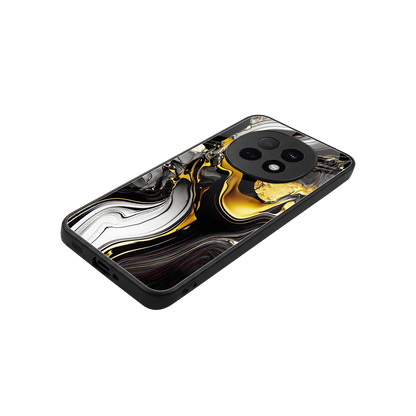 Bronze Glow stylish phone case for oppo f29 pro 5g | glossy glass and slim fit