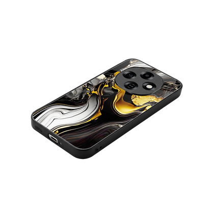 Bronze Glow stylish phone case for oppo f31 pro 5g | glossy glass and slim fit