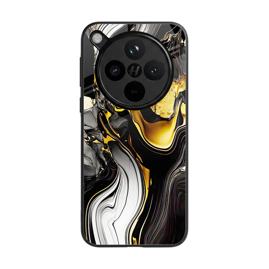 Bronze Glow back phone cover | glass case for oppo find x8