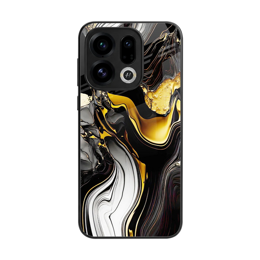 Bronze Glow back phone cover | glass case for oppo find x9