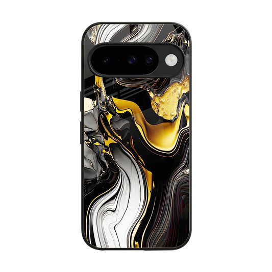 Bronze Glow back phone cover | glass case for google pixel 10