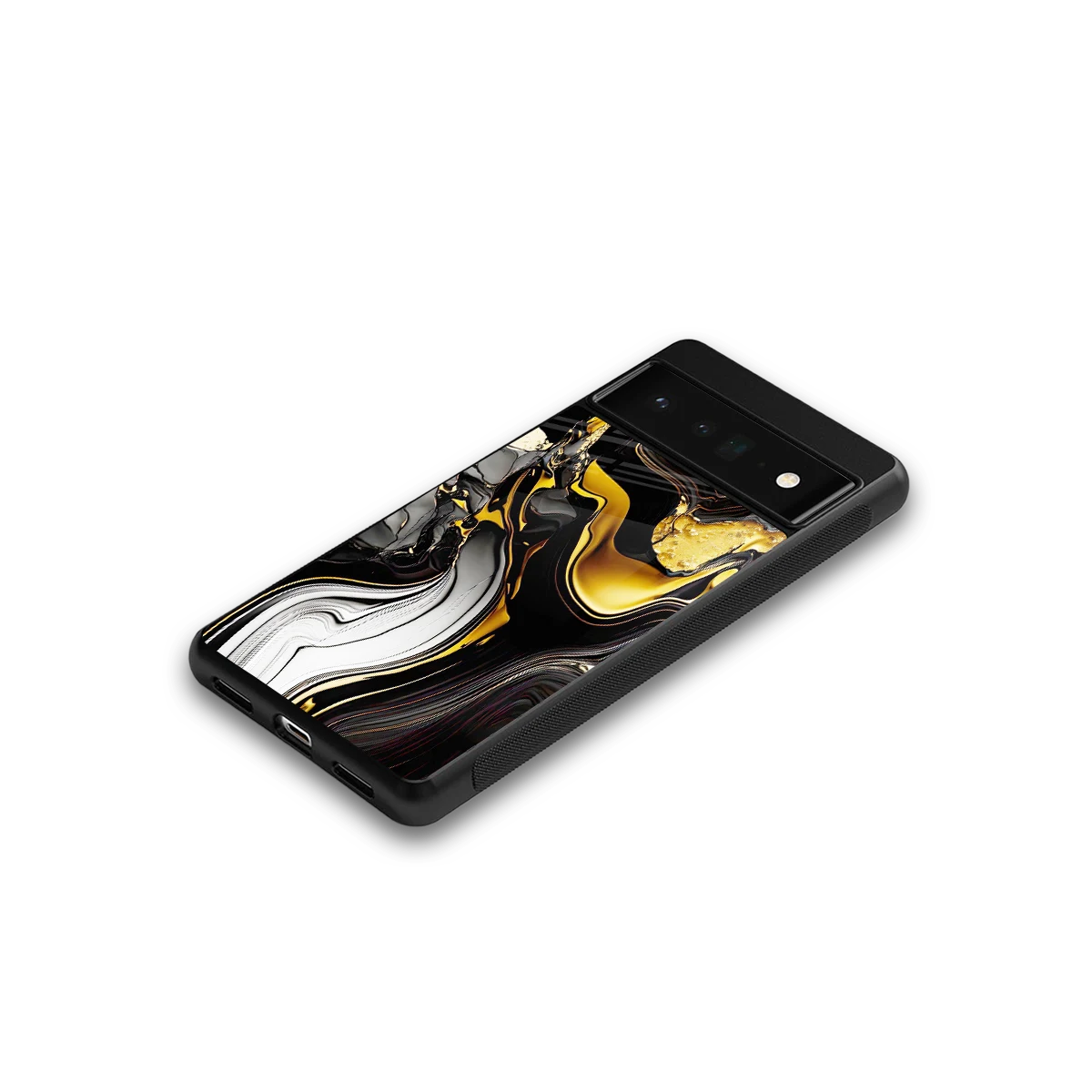 Bronze Glow google pixel 6 pro mobile cover | shockproof glass phone case