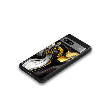 Bronze Glow google pixel 7 mobile cover | shockproof glass phone case