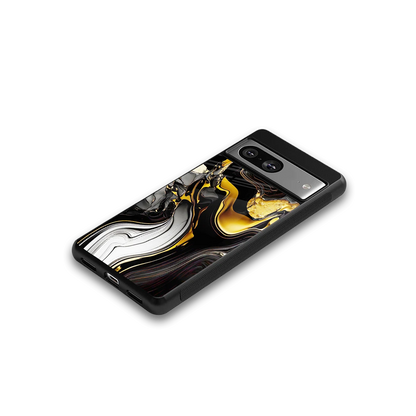 Bronze Glow google pixel 8 mobile cover | shockproof glass phone case