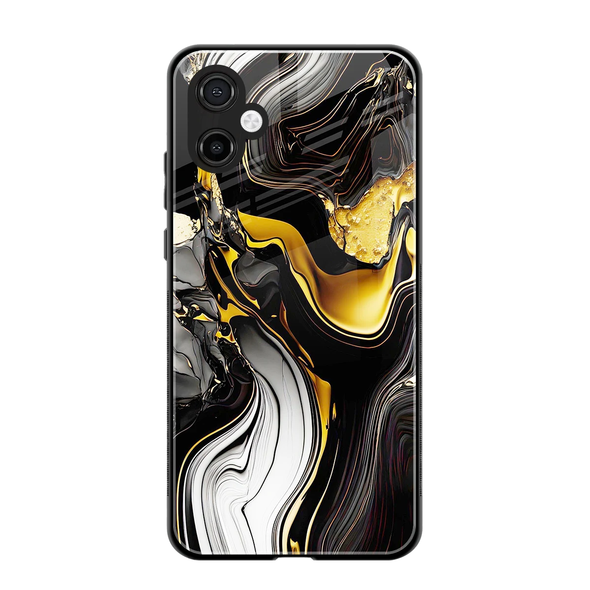 Bronze Glow back phone cover | glass case for samsung galaxy a06 5g