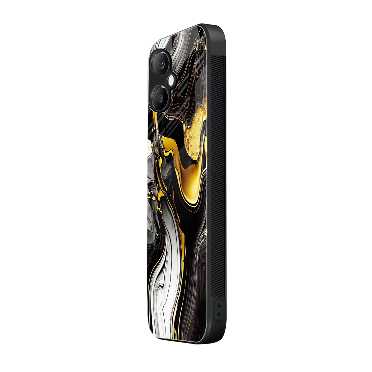 Bronze Glow samsung galaxy a06 5g mobile cover | shockproof glass phone case
