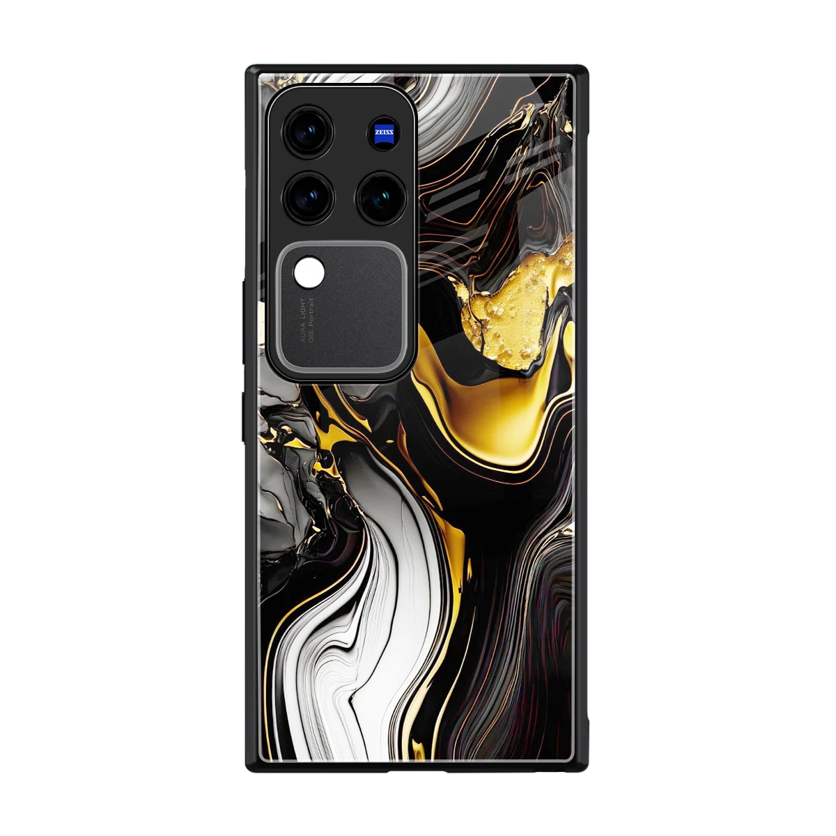 Bronze Glow back phone cover | glass case forvivo v30 pro