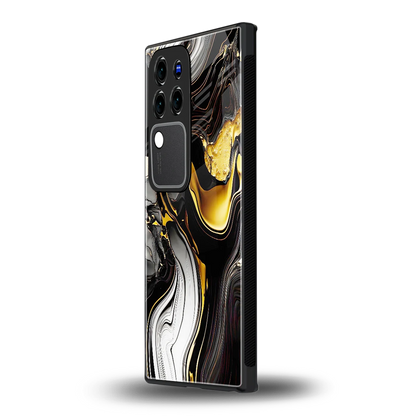 Bronze Glowvivo v30 pro mobile cover | shockproof glass phone case