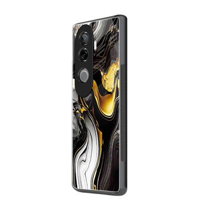 Bronze Glow vivo v40e mobile cover | shockproof glass phone case
