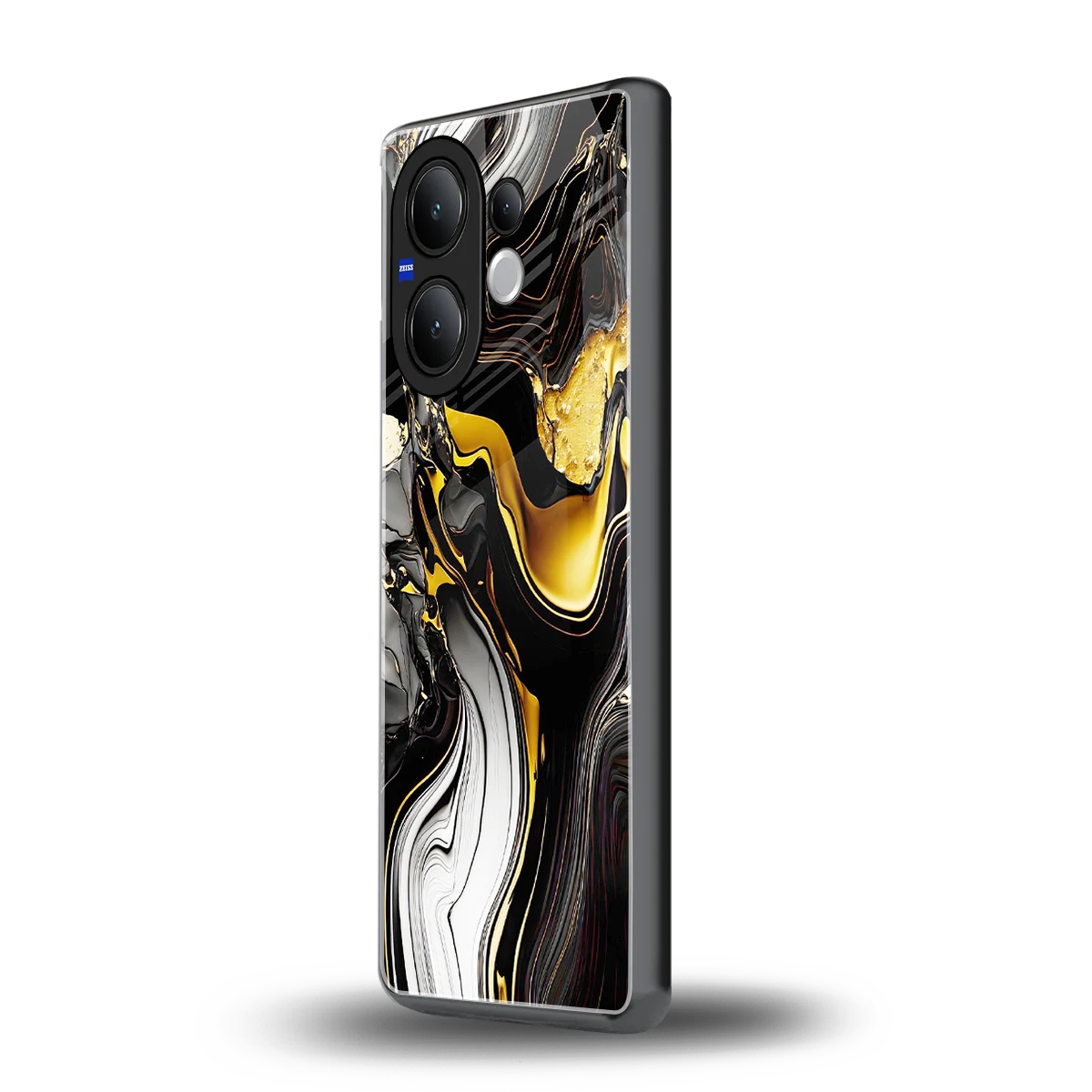 Bronze Glow vivo v60 mobile cover | shockproof glass phone case
