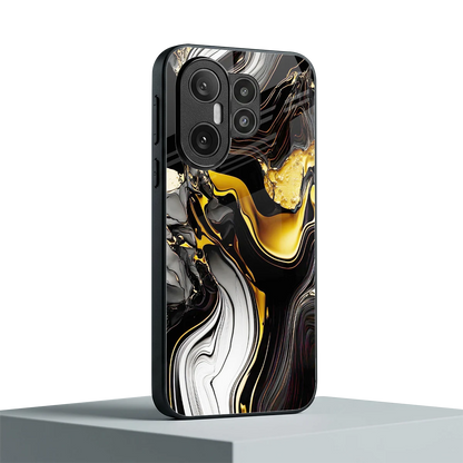 Bronze Glow vivo x200 fe mobile cover | shockproof glass phone case