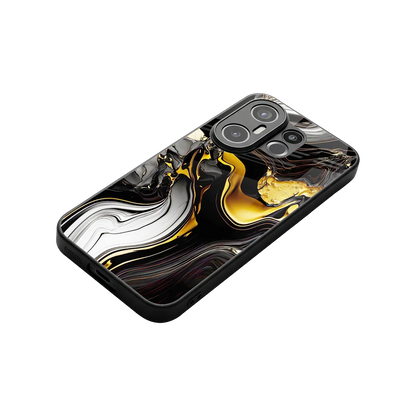 Bronze Glow stylish phone case for vivo x200 fe | glossy glass and slim fit