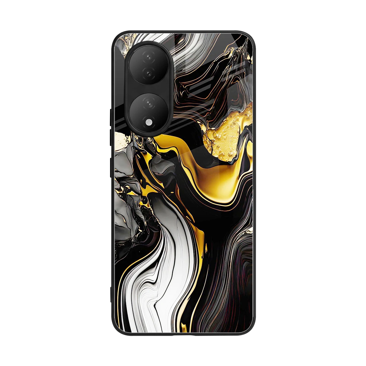 Bronze Glow back phone cover | glass case for Vivo-y100