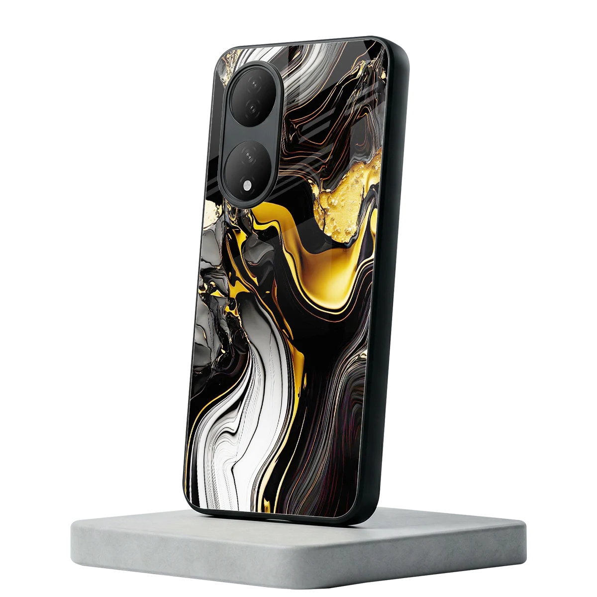 Bronze Glow Vivo-y100 mobile cover | shockproof glass phone case