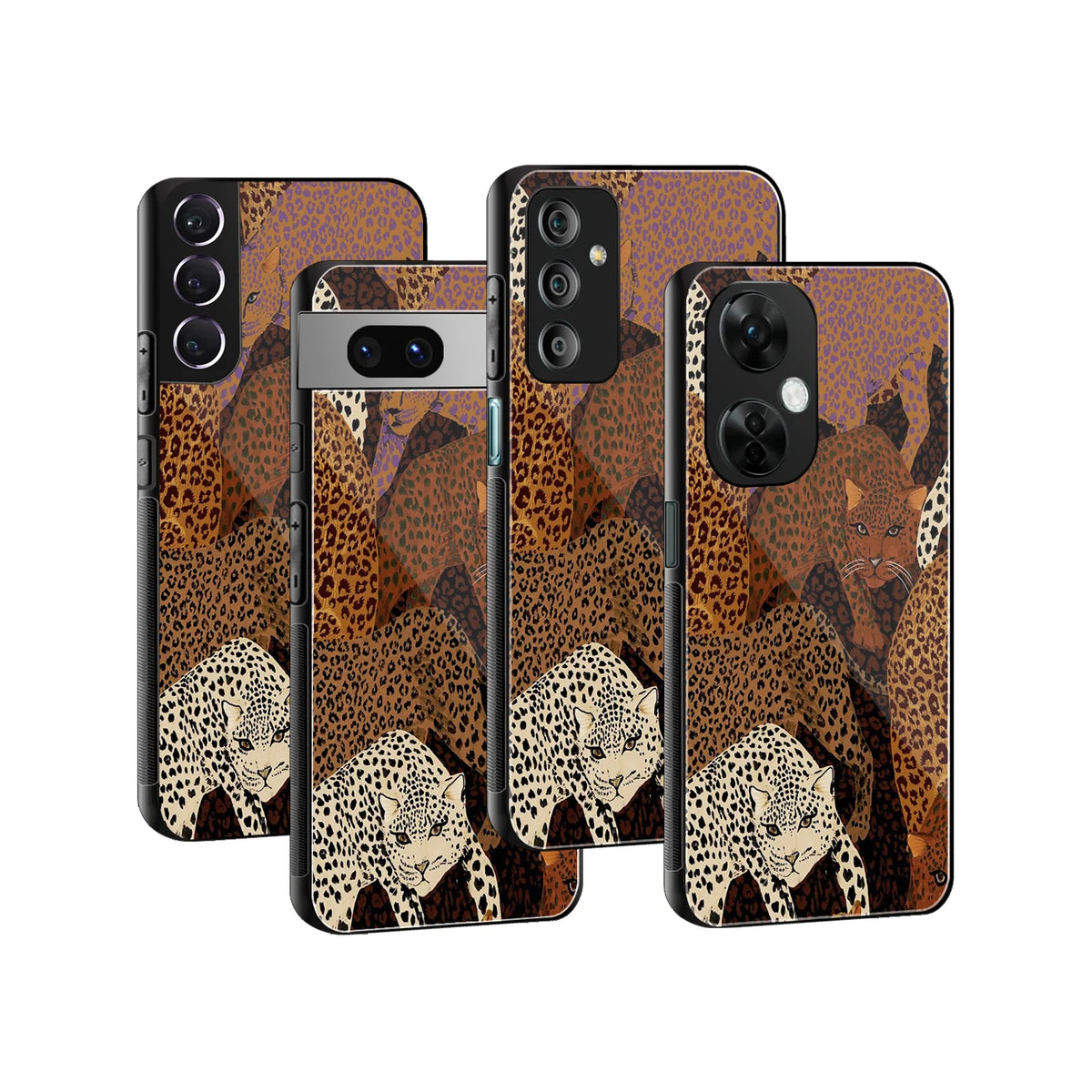 Stylish Glass Back Case for All Smartphones iPhone, Samsung, OnePlus, Pixel, Redmi, Oppo, Vivo, Motorola
