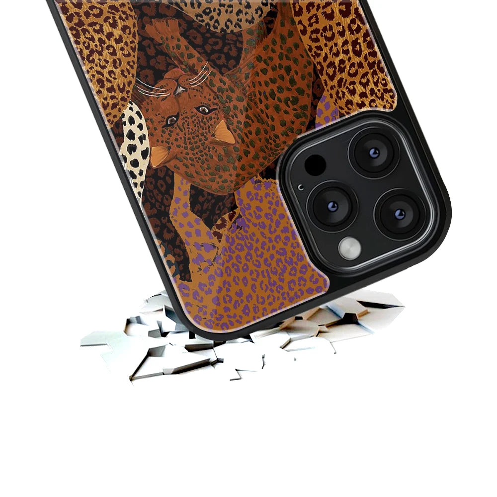 Durable Glass Back Mobile Case for iPhone, Samsung, OnePlus, Google Pixel, Redmi, Vivo, Oppo