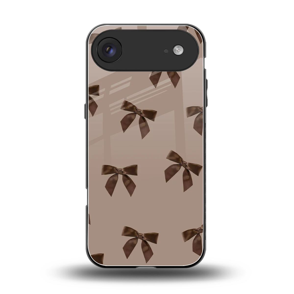 Brown Bow back phone cover | glass case for iphone air
