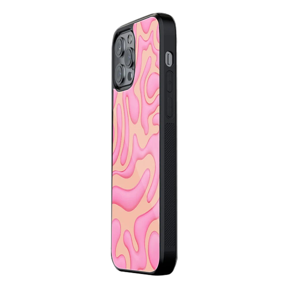 Trendy Glass Back Mobile Case for iPhone, Samsung, Redmi, OnePlus, Google Pixel, Motorola