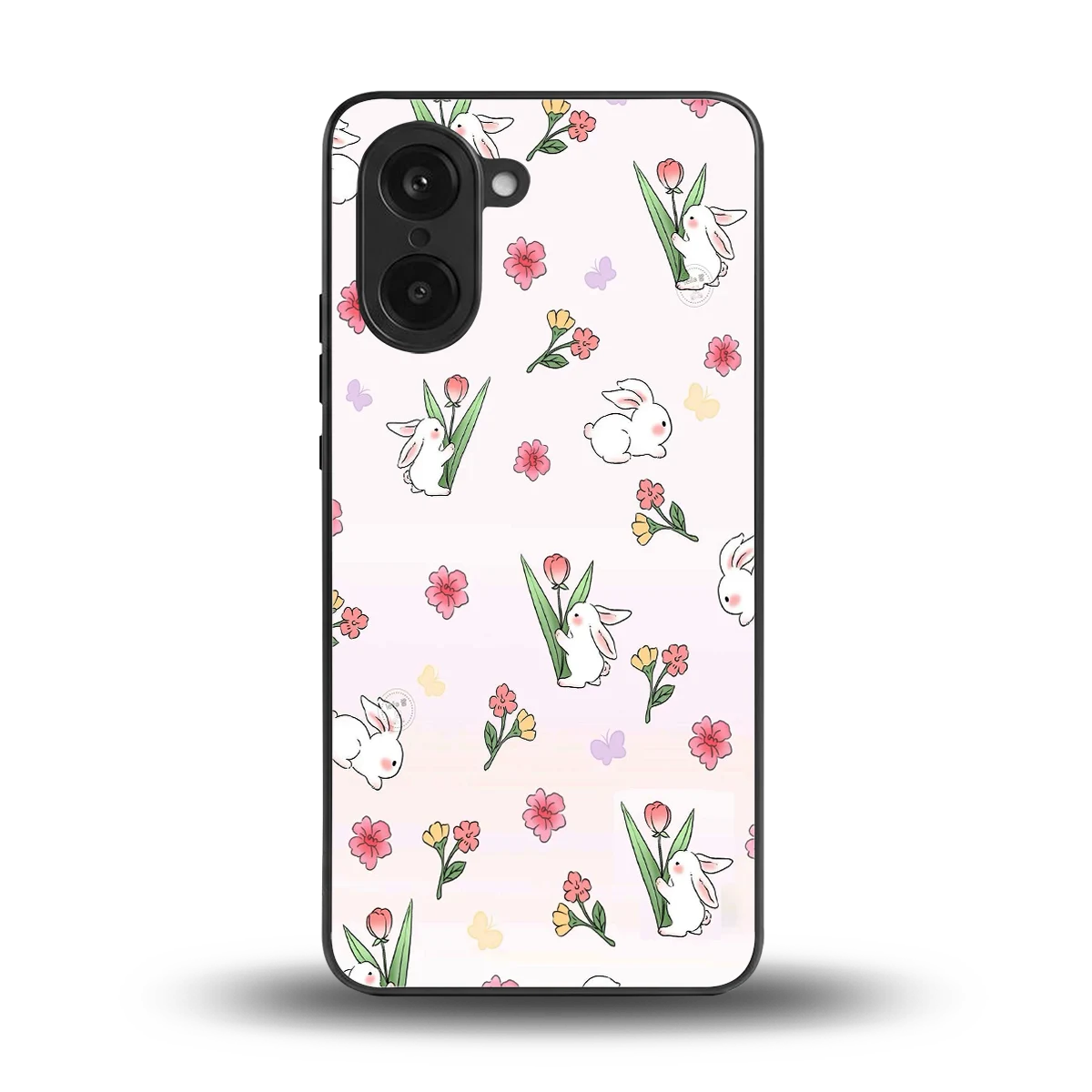 Bunny Bliss back phone cover | glass case for oneplus nord ce5 5g