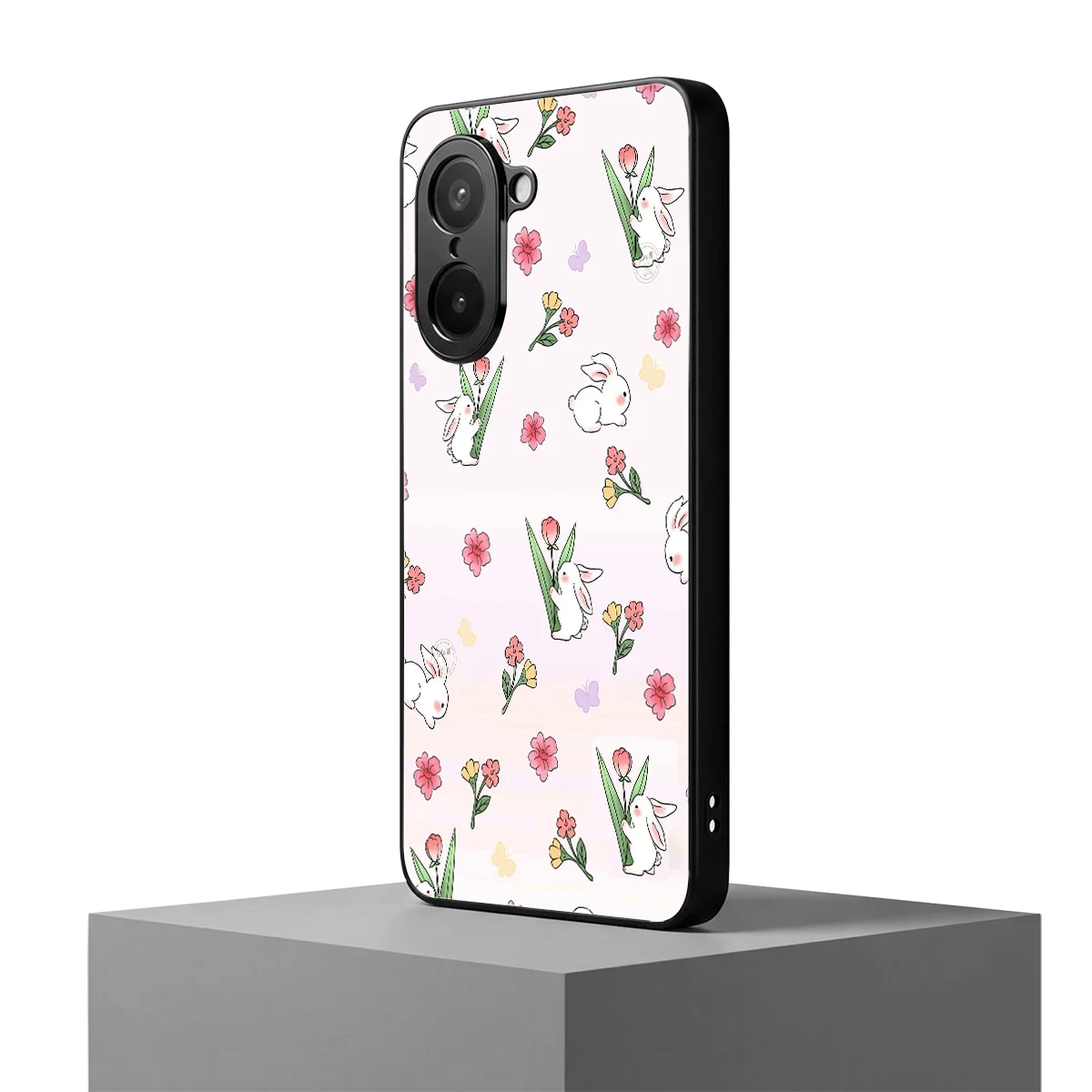 Bunny Bliss oneplus nord ce5 5g mobile cover | shockproof glass phone case