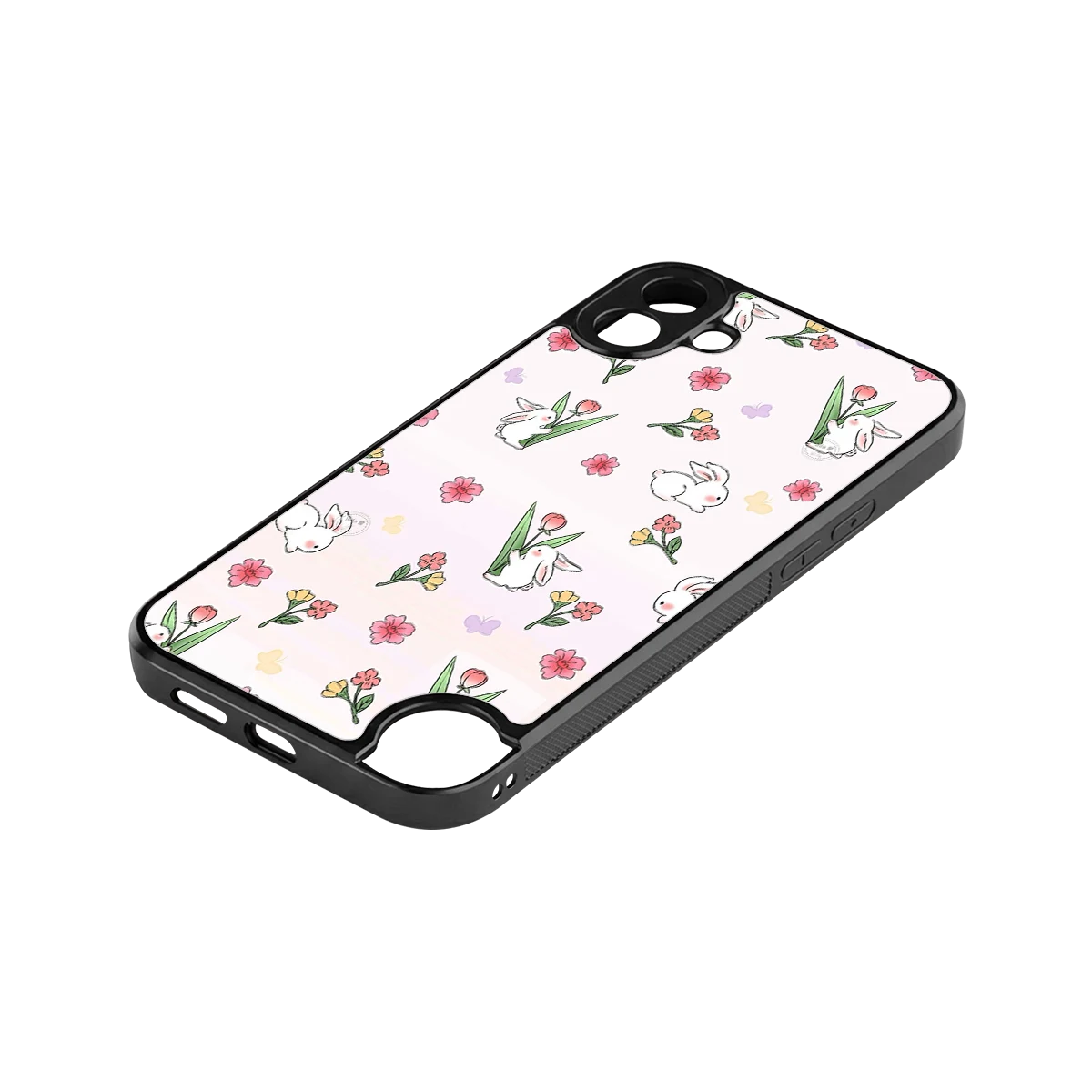 Bunny Bliss stylish phone case for cmf nothing phone 1 | glossy glass and slim fit