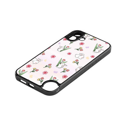 Bunny Bliss stylish phone case for cmf nothing phone 1 | glossy glass and slim fit