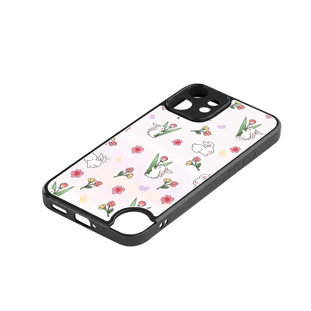 Bunny Bliss stylish phone case for cmf nothing phone 2 pro | glossy glass and slim fit