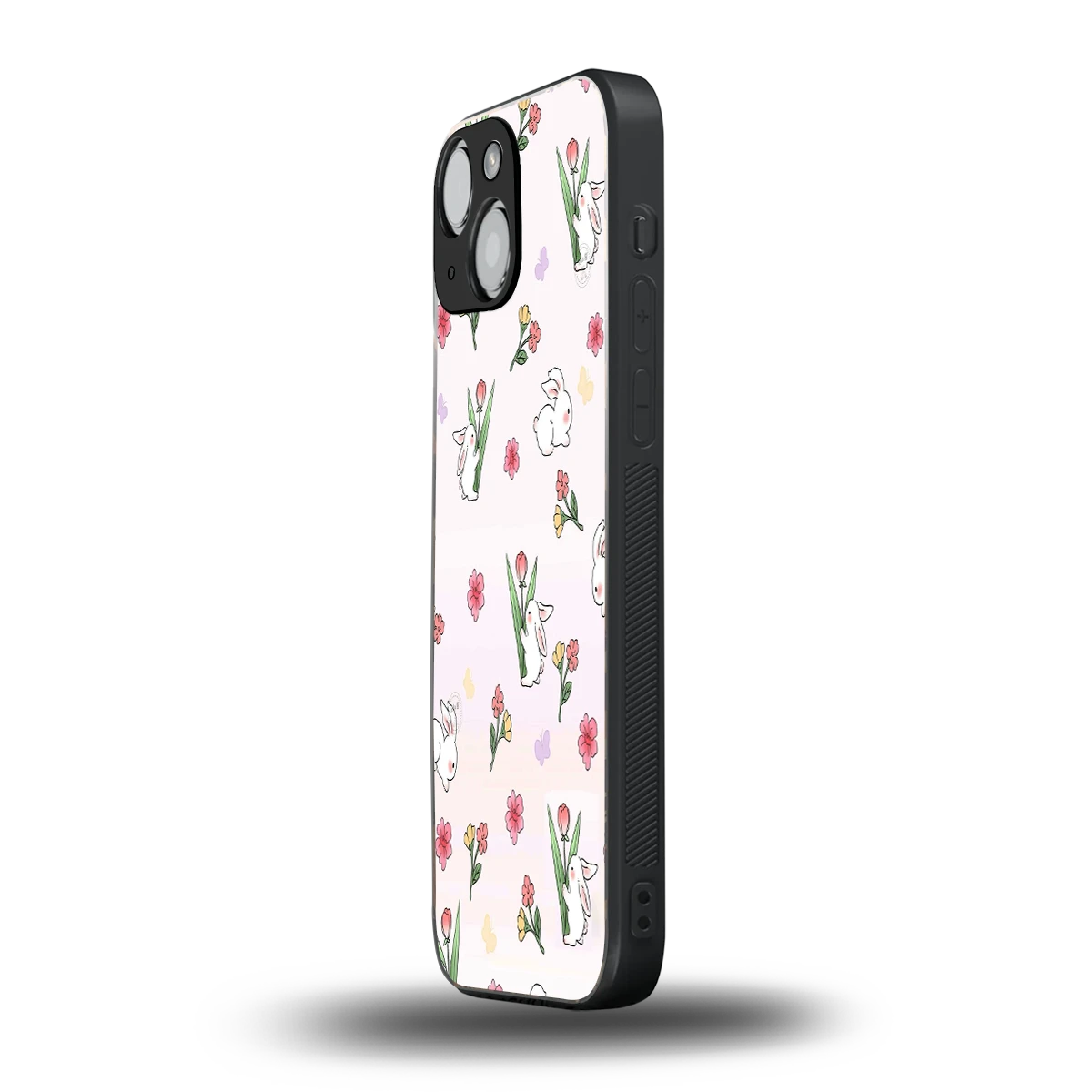 Bunny Bliss iphone 12 mini mobile cover | shockproof glass phone case