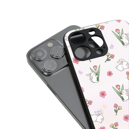 Bunny Bliss Phone Case for Iphone 16 | Glass Case