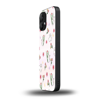 Bunny Bliss nothing phone 2 mobile cover | shockproof glass phone case