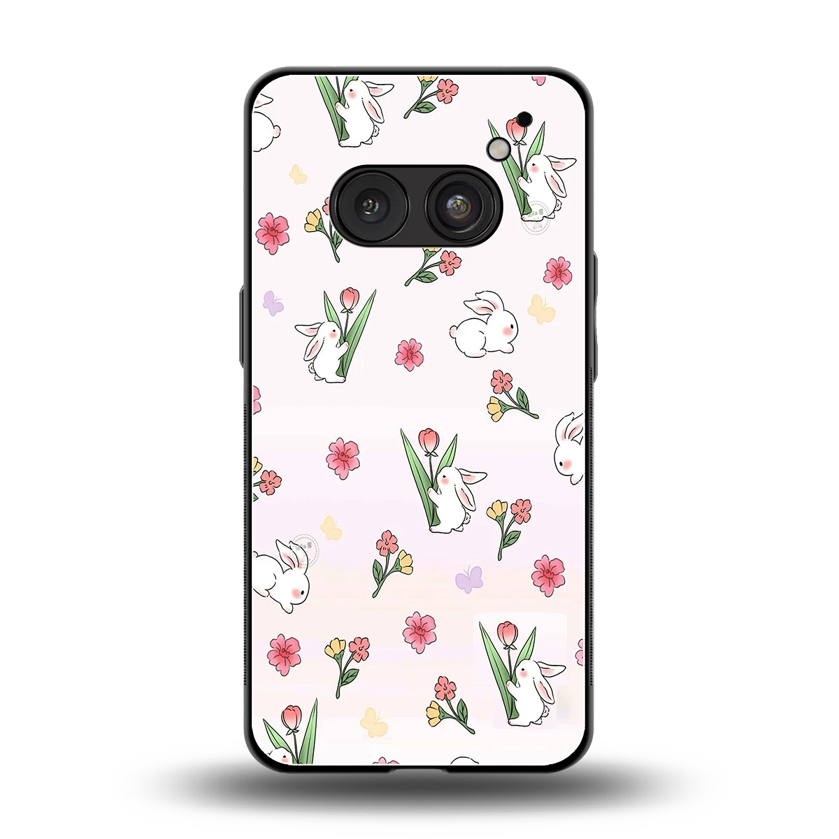 Bunny Bliss back phone cover | glass case for nothing phone 2a plus