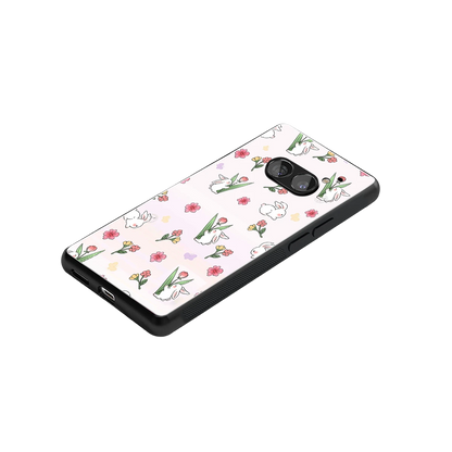 Bunny Bliss stylish phone case for nothing phone 2a plus | glossy glass and slim fit
