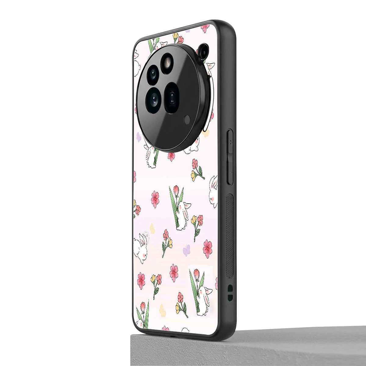 Bunny Bliss nothing phone 3a pro mobile cover | shockproof glass phone case
