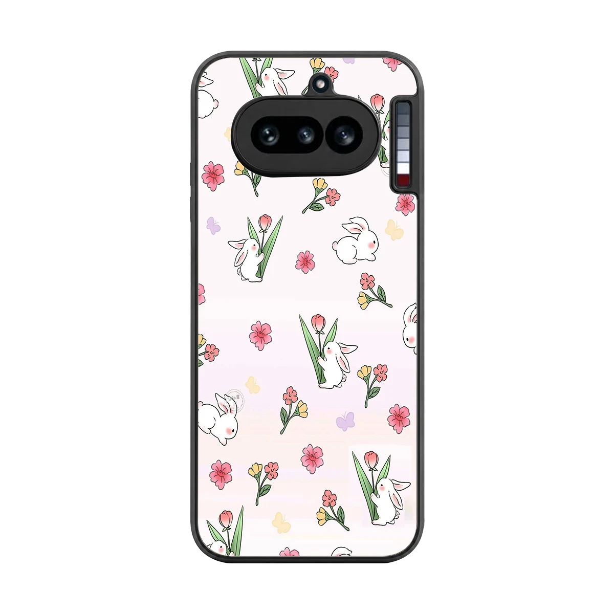 Bunny Bliss back phone cover | glass case for nothing phone 4a