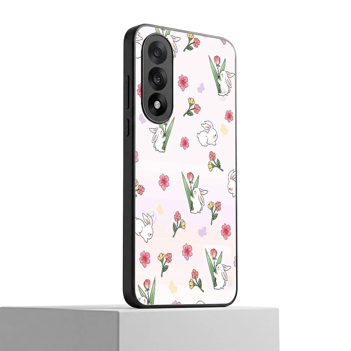 Bunny Bliss oneplus nord 5 mobile cover | shockproof glass phone case