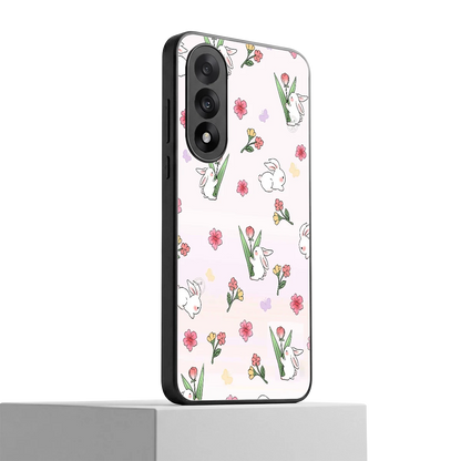 Bunny Bliss oneplus nord 5 mobile cover | shockproof glass phone case