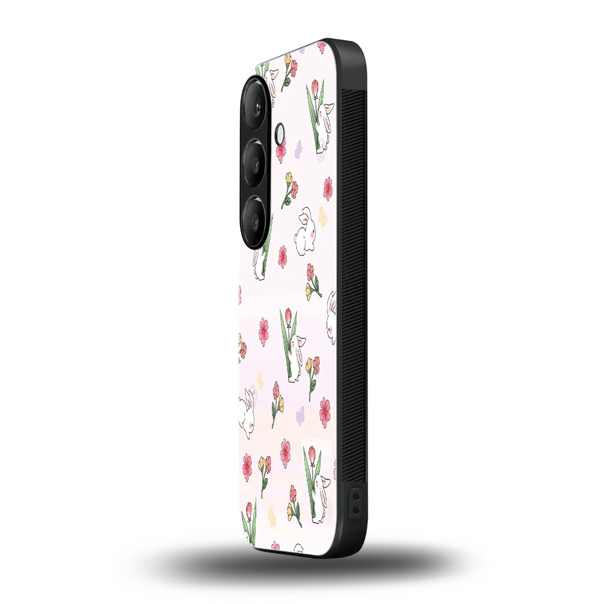Bunny Bliss samsung galaxy s25 mobile cover | shockproof glass phone case