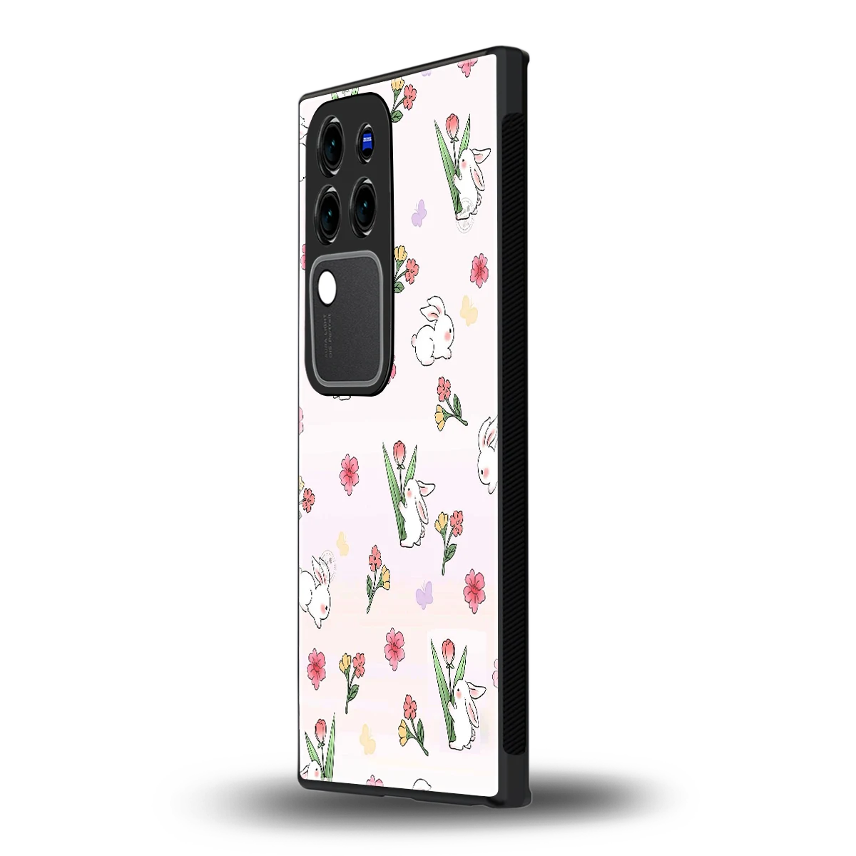 Bunny Blissvivo v30 pro mobile cover | shockproof glass phone case